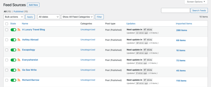 How to add custom post types to your main wordpress rss feed