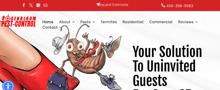 Pest control website design best practices: Create a site that converts Top website design tips for pest control companies