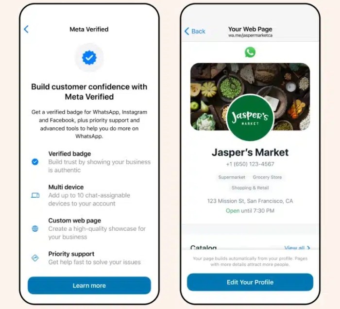 Whatsapp unveils new online shopping features