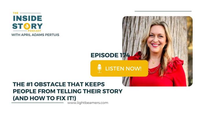 Break barrier storytelling content