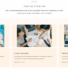 How to create a services section in wordpress