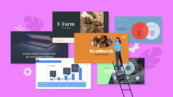 Create pitch deck investors