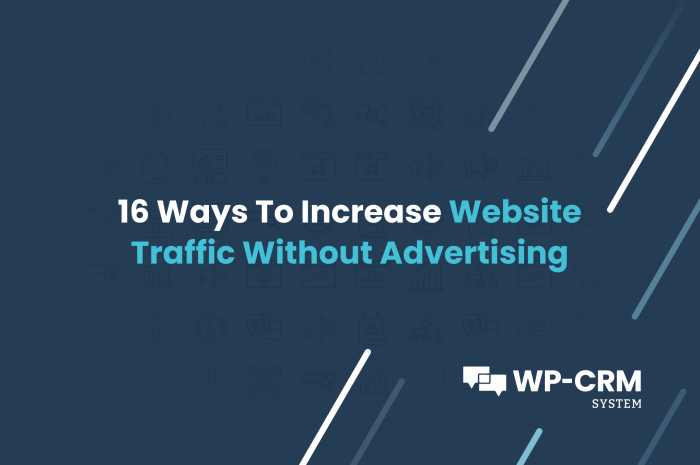 How to increase website traffic without seo