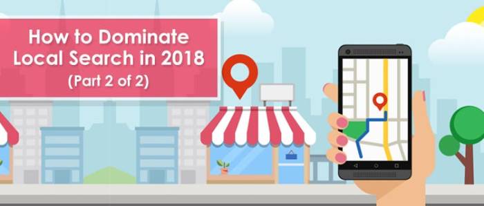 Dominate local search small business