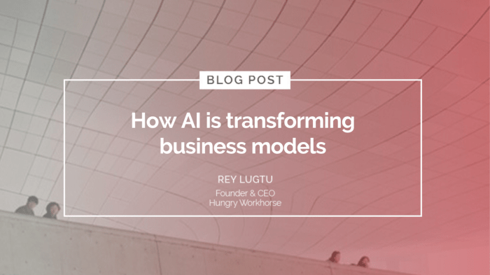 Ai killing web business model
