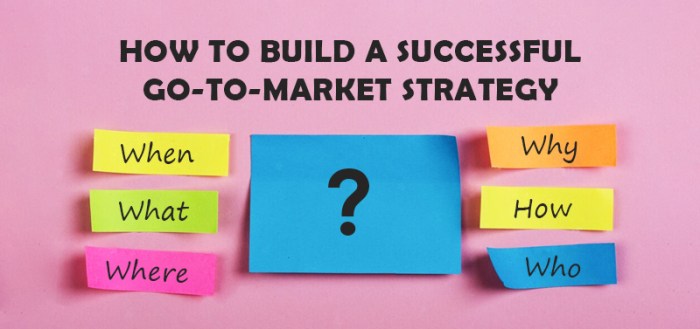 Go to market strategy