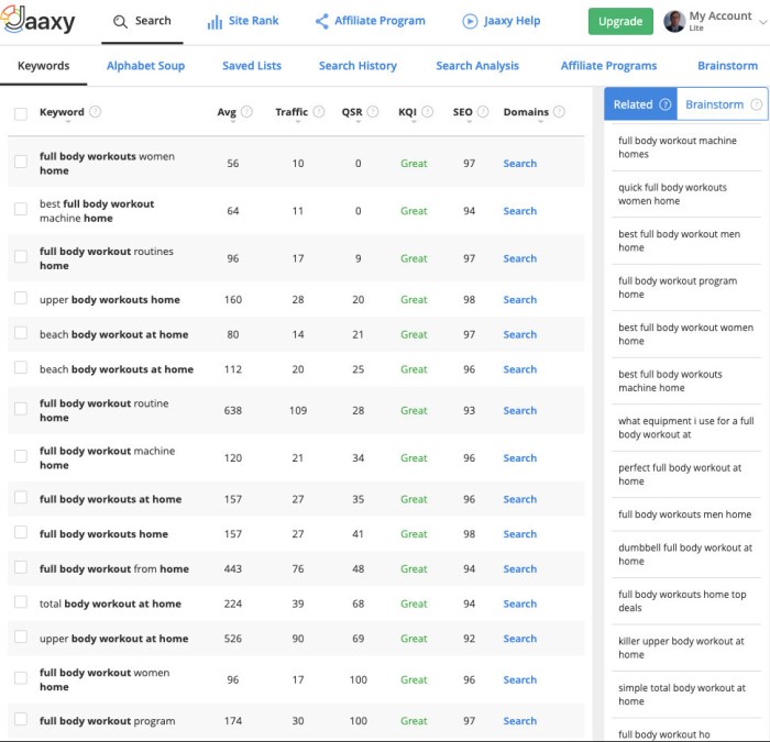 How to find out which keywords your website ranks for