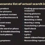 Search intent more types