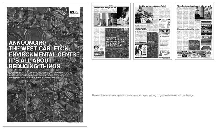 Facebooks incredible shrinking ad space