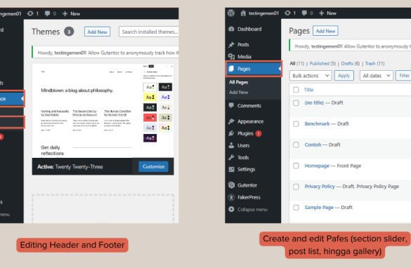 How to create a custom home page in wordpress