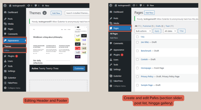 How to create a custom home page in wordpress