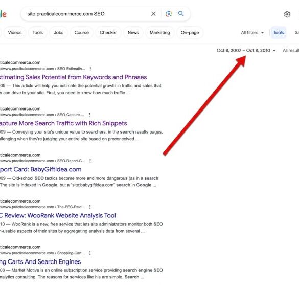 Googles site operator its limitations