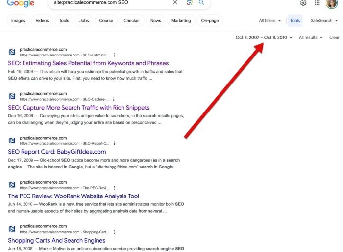 Googles site operator its limitations