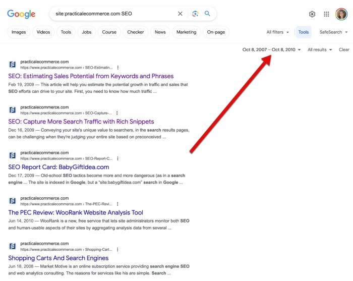 Googles site operator its limitations