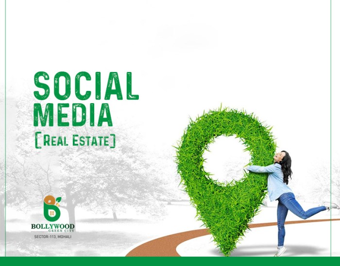 Real estate social media content