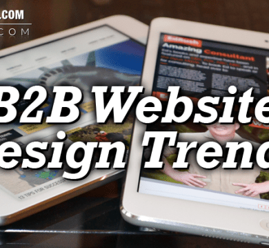 B2b website design trends that work for professional services