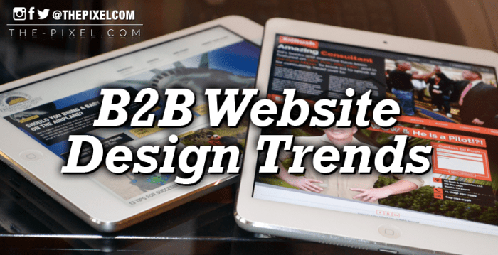 B2b website design trends that work for professional services