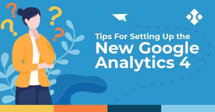 Setting up google analytics 4
