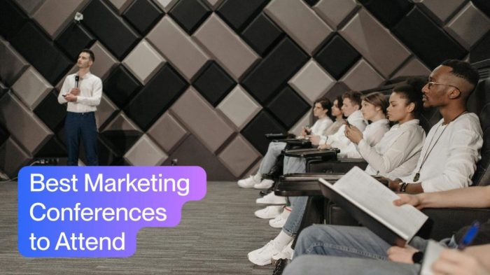 Marketing conferences top attend