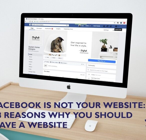 7 reasons why your social media profile is not your website