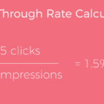 Click rate vs click through rate