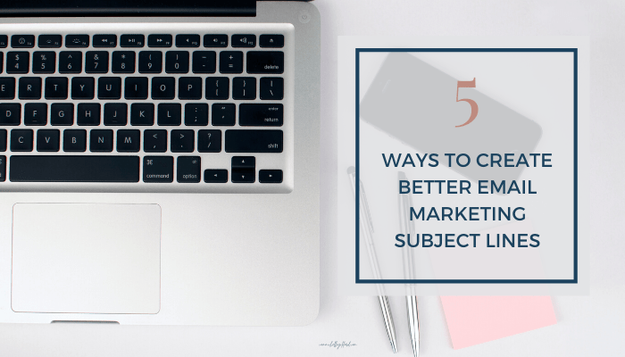 Email marketing subject lines