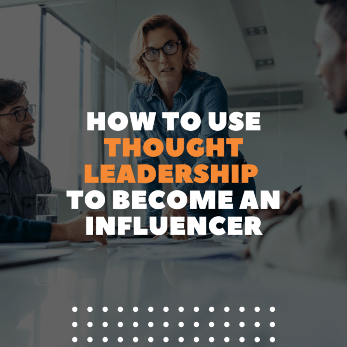 Email newsletter thought leadership