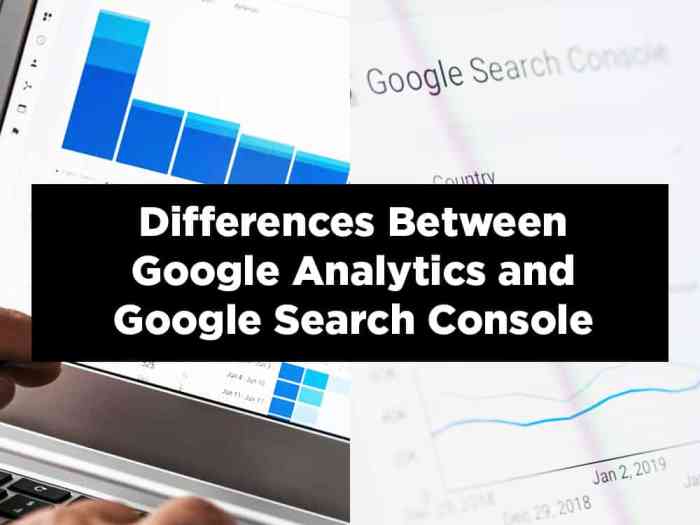 Why google analytics and google search console show different seo data
