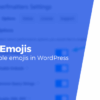 How to disable emojis in wordpress