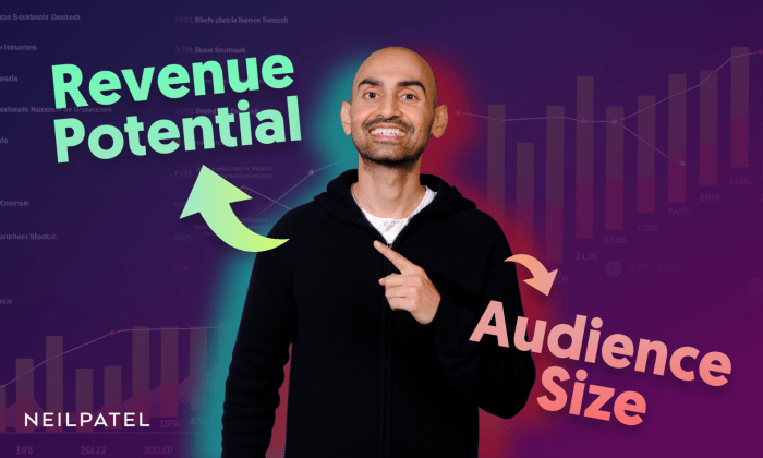 Don’t Mistake Audience Size for Revenue Potential Audience size vs revenue potential