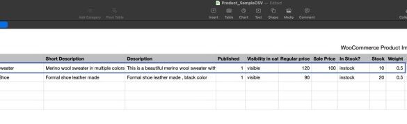 How to import new product in woo commerce