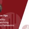 Finding job during pandemic