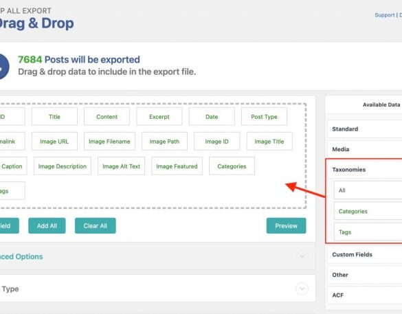 How to import post for wordpress