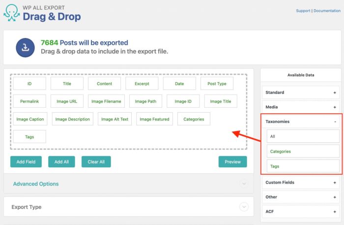 How to import post for wordpress