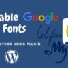 How to make google fonts privacy friendly