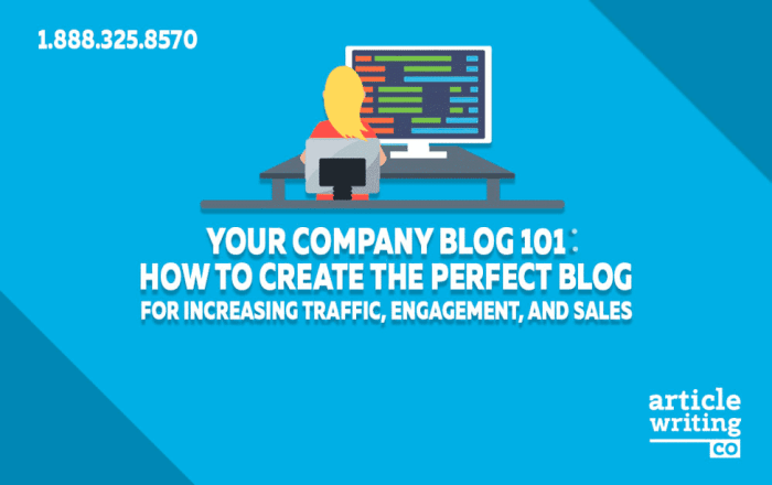 Create company personal blog