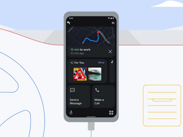 Google sunsetting assistant driving mode dashboard
