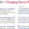 Google serp make over what has changed