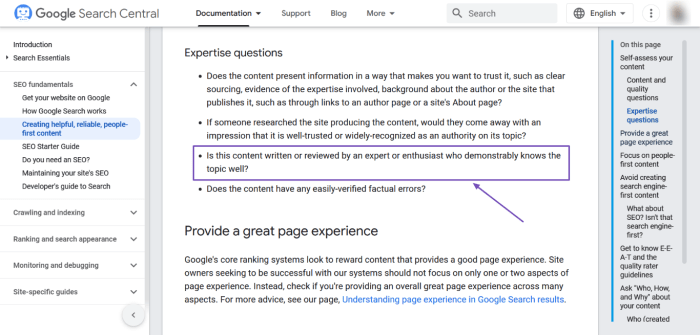 Google and ai content