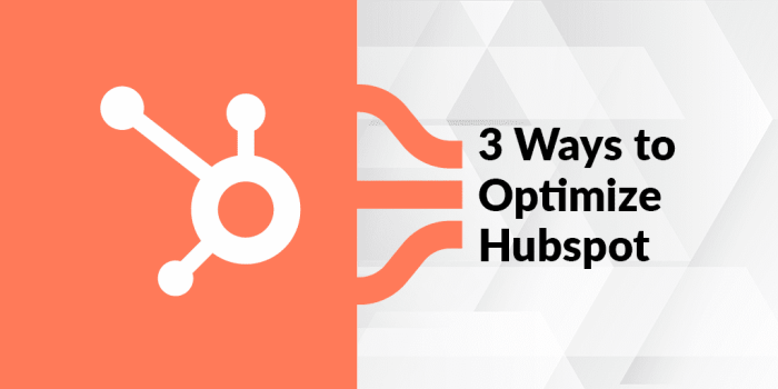 How to optimize the cost of hubspot