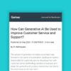 5 ways generative ai is transforming the world of customer support