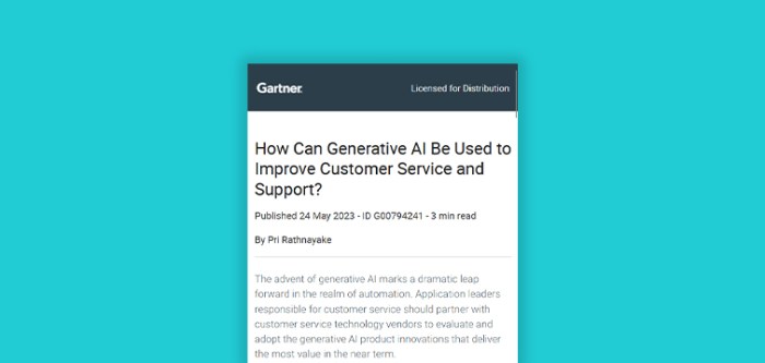 5 ways generative ai is transforming the world of customer support
