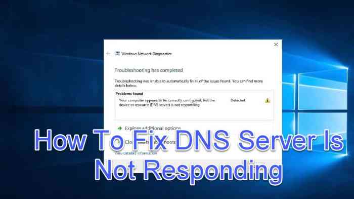 How to fix dns server not responding error in wordpress 5 ways