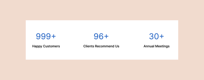 How to show a number count animation in wordpress