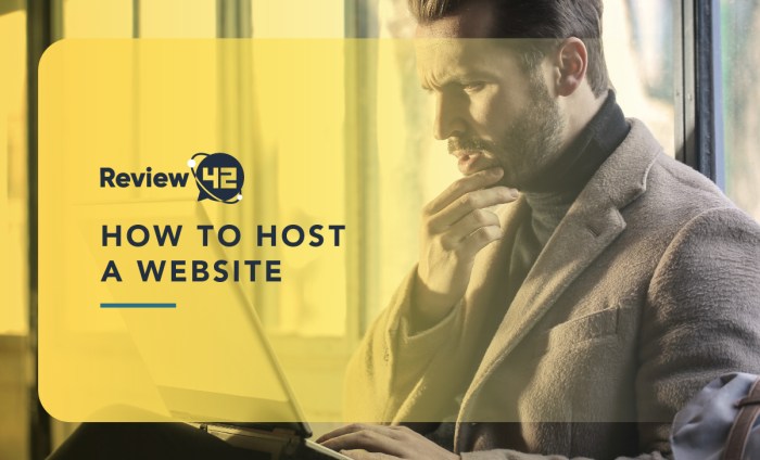 How to host a website