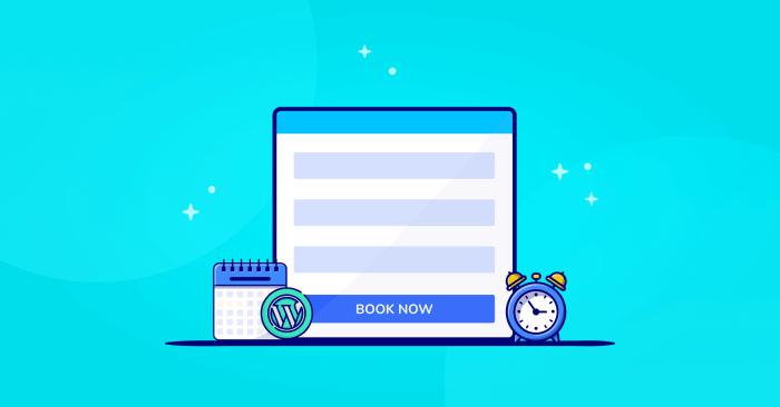 How to create a booking form in wordpress