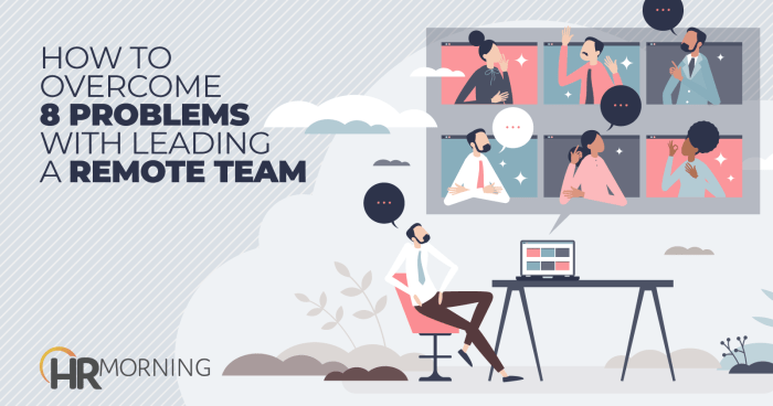 Remote leaders normalizing failure