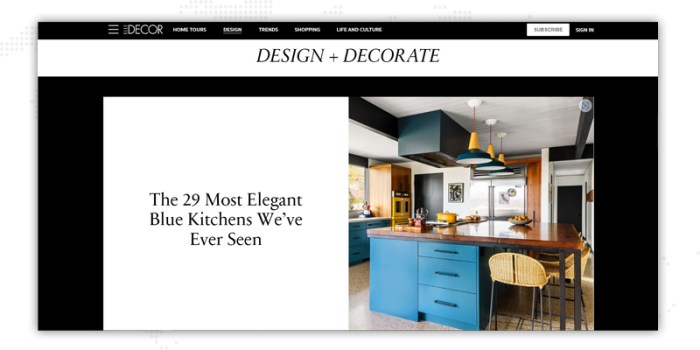 The importance of white space in web design