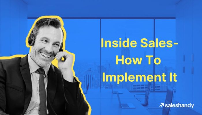 Marketing support inside sales