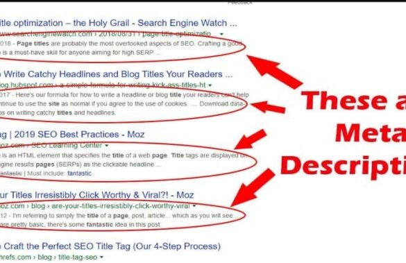 Why google rewrites your meta description